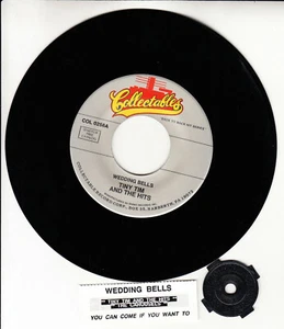 TINY TIM Wedding Bells & THE CAROUSELS You Can Come If You Want To 45 record NEW - Picture 1 of 1