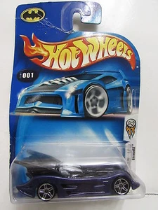 HOT WHEELS 2004 FIRST EDITIONS BATMOBILE BLACK BASE - Picture 1 of 1
