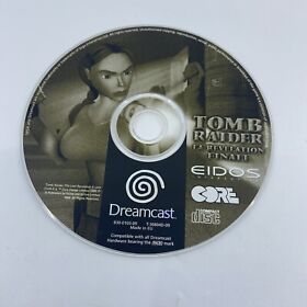 Sega Dreamcast Tomb Raider La Revelation Finale Jeu Bon État Rare - Version PAL
