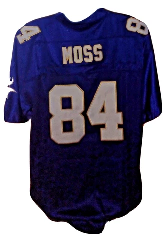 Randy Moss Minnesota Vikings Mitchell and Ness Men's  Size 56 3X Jersey #84 Cover