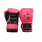 Le Buckle Pink Boxing Gloves For Training & Punching Workout For Unisex