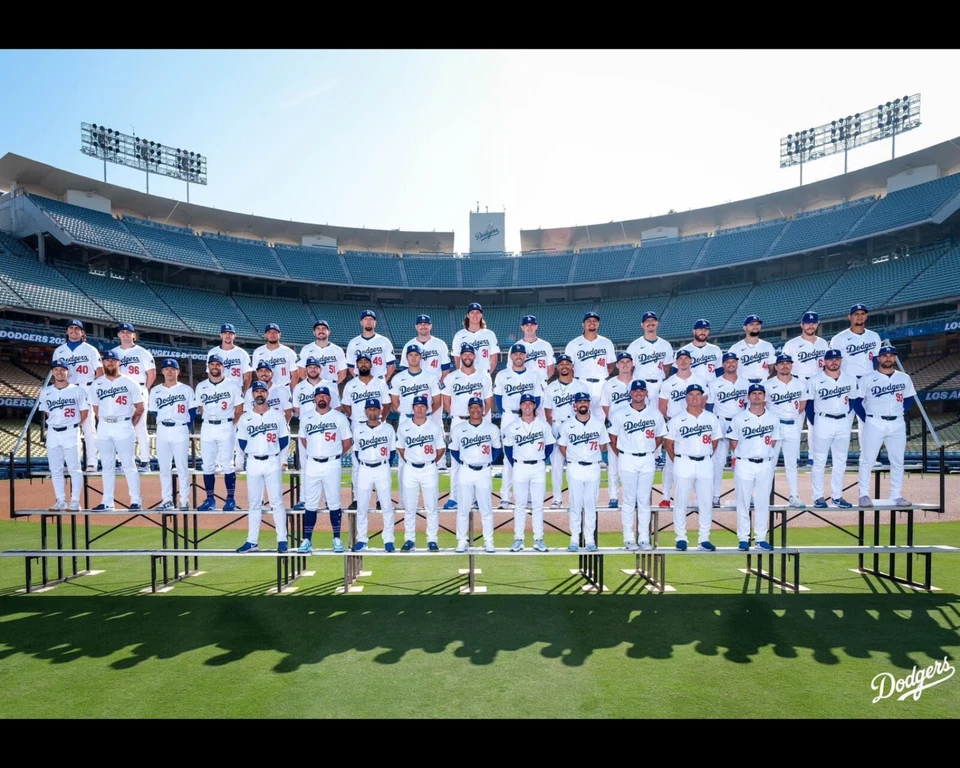 2024 Los Angeles Dodgers 8x10 world series champions team photo - Image 1 of 1