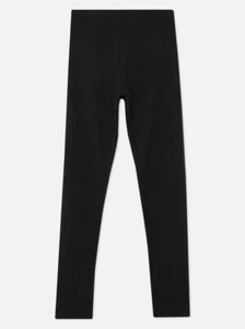 Primark Black Cotton Leggings UK Size-  S (10-12) SMALL - Picture 1 of 2