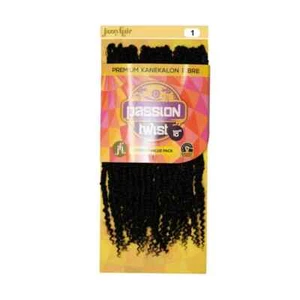 Jazzy Hair Passion Twist 18″ Premium Kanekalon Extensions - Picture 1 of 7