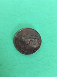 Vintage In N Out Burger Free Good For One Burger Coin Collectible - Picture 1 of 2