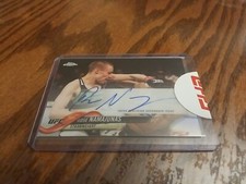 2018 Topps UFC Chrome Autograph Card Rose Namajunas #FA-RN Auto Factory Sealed