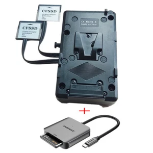 Adaptateur de batterie monture V CFast vers M.2 SATA SSD pour URSA Mini PRO MINI 4.6K EF - Photo 1 sur 14