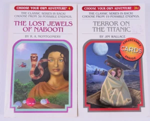 Lot of 2 Choose Your Own Adventure PB Books CYOA - Vintage Original Series 4, 24 - Picture 1 of 6