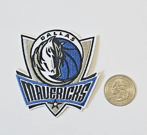 Dallas Mavericks NBA Embroidered Iron On Patch 2.75" Free Ship - Picture 1 of 3
