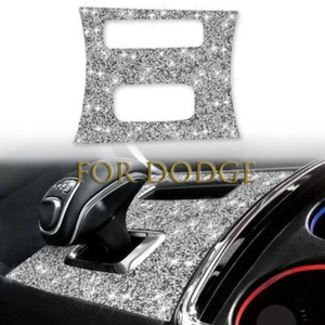 Bling Diamond Car Gear Shift Box Panel Cover Trim For Dodge Charger 2011-2014 - Foto 1 di 6