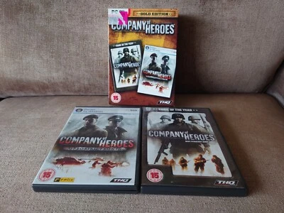 COMPANY OF HEROES GOLD EDITION PC GAME Complete With Manual - Image 1 of 4
