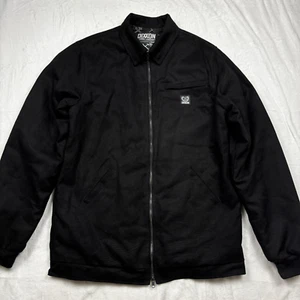 Dixxon Flannel Co. Mens Workhorse 2.0 Jacket L Tall Black Canvas Quilted Lined - Picture 1 of 12