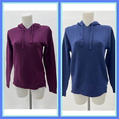 Sudadera con capucha de mujer Ex Papaya en dos colores talla S M L XL Foto 1 de 4