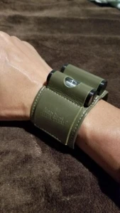 Jean Paul Gaultier Watch Military Moss Green rare Made by CITIZEN W1.9in Vintage - Picture 1 of 8