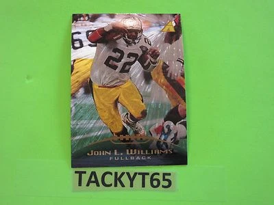 1995 PINNACLE TROPHY COLLECTION FOOTBALL SINGLE CARD(S) - Image 1 of 4