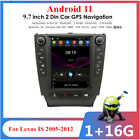 9.7'' Vertical Stereo Radio WIFI For Lexus IS 200 220 250 300 300C 350 2005-2012