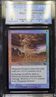 PHANTOM NOMAD Judgment Foil C CGC 9 Q++ MTG [Nostalgium] - Image 1 of 2