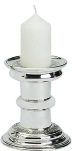 Pewter Ends Certificate Holder Birth Marriage Graduation Tube - Foto 1 di 1