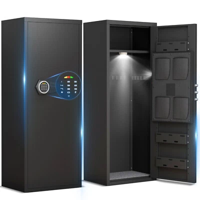 Caja fuerte para pistola digital sin montar 10-12 con luz de inducción magnética, bolsa de almacenamiento Foto 1 de 4