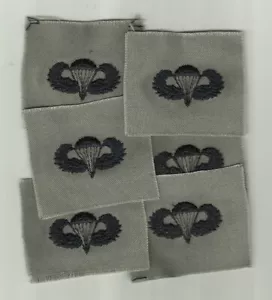 US Basic Cloth Parachute Badge Lot (6) - Bild 1 von 1