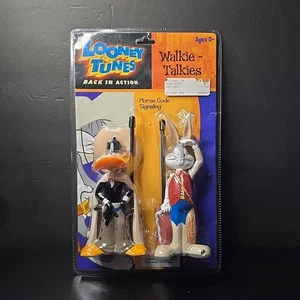 Looney Tunes Back in Action Walkie-Talkies, Bugs Bunny und Daffy Duck, neu sehr guter Zustand - Bild 1 von 7