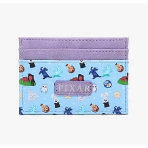 Disney Pixar Shorts Figuren Allover Print Kartenetui Blau & Lila Neu - Bild 1 von 7