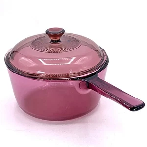 Olla para cacerola Visions Corning Ware arándano 1,5 litros con tapa *** LEER *** - Imagen 1 de 13