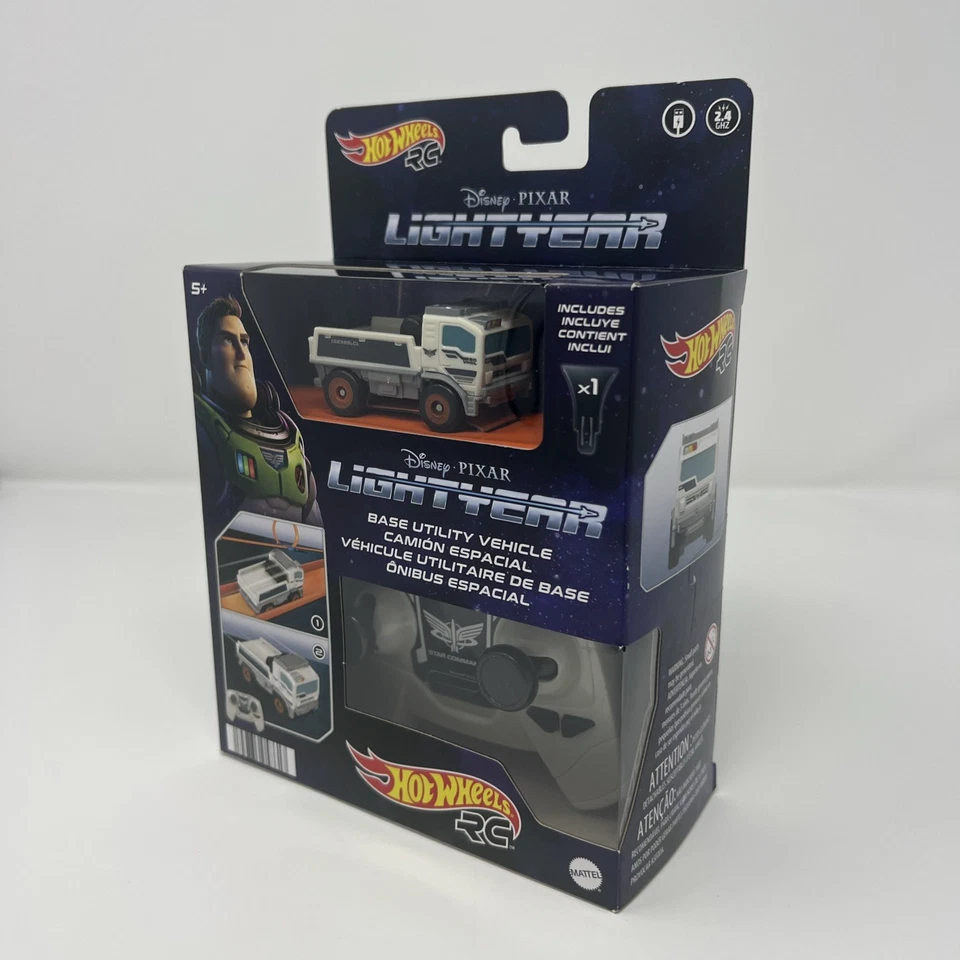 Hot Wheels Disney RC Car Buzz LightYear 1:64 Scale Remote Control Cars Model Toy - Image 1 of 4