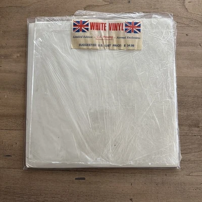THE BEATLES White Album 1978 Limited Edition WHITE VINYL UK Press Read - Image 1 of 4