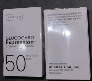 Arkray Glucocard Strisce Reattive Espressione, 2 di 50 Ciascuna 100 Totale Scad. 09/2025 - Foto 1 di 3