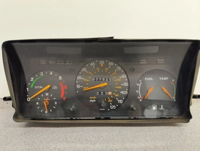 LEER 91-94 Clásico Saab 900 Cuadro de Instrumentos No Turbo Velocímetro 71K Millas Foto 1 de 4