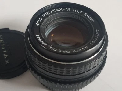  Pentax SMC Pentax-M 50mm f/1.7 Standard Lens K Mount  - image 1 of 4