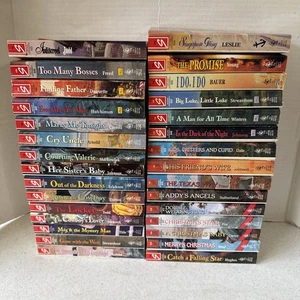 Lot of 30 Harlequin Super Romance Books Vintage Novels All Different Free Ship! - Bild 1 von 7