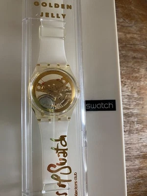 💛Reloj 🌟Golden Jelly 🌟GZ115 Caja, con Estuche Edición Especial. Nuevo 🆕 💛 Funciona Foto 1 de 4