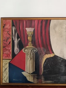 Vittorio Barbero ( XX Secolo) dipinto olio su legno - Foto 1 di 14