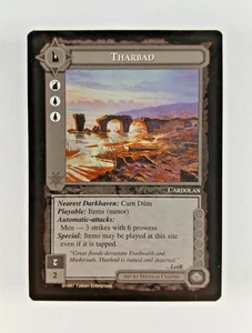 Tharbad - Tarjeta CCG Tierra Media (1997 ICE) MECCG Sitio de Ojos Sin Tapa LoteR - Imagen 1 de 2