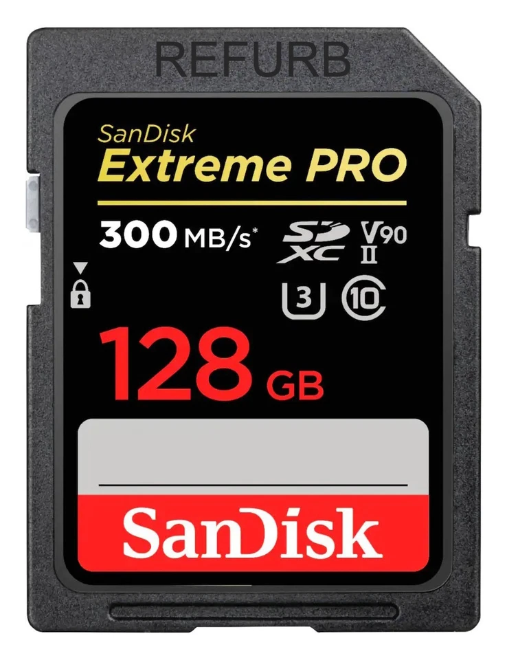 SanDisk - Extreme Pro 128GB SDXC UHS-II V90 Memory Card - Image 1 of 4
