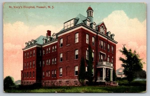 Vintage St. Mary's Hospital Passaic NJ Postcard H. Haywood Publisher - Picture 1 of 2
