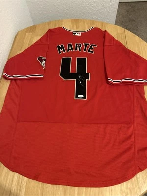 Ketel Marte Arizona Diamondbacks Autographed Jersey JSA Certified - Image 1 of 4
