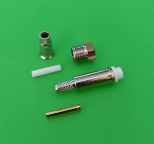 (10 PCS) FME Female Crimp for RG174/RG178/RG316/LMR100 - USA Seller - Picture 1 of 2