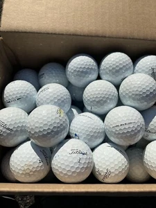 24 Titleist AVX White Used Golf Balls AAAA (4A) Near-Mint Quality FREE SHIPPING - Picture 1 of 5