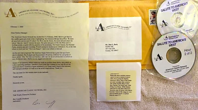 2/1/00 AMERICAN CLASSIC NETWORK AMERICA'S WEST SALUTE w/31 THEMES & CLASSICS - Изображение 1 из 2