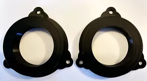 Audi TT MK2 Aftermarket Front Door Mid-Range Speaker Adapters (Pair) - Picture 1 of 8