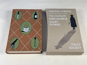 Folio Society THE COMPLETE MISS MARPLE Short Stories AGATHA CHRISTIE 1ST ED MINT - Picture 1 of 11