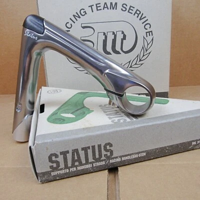New-Old-Stock 3T Status Quill Stem w/Gray Finish (25.8 / 26.0 mm clamp x 130 mm) - Image 1 of 4
