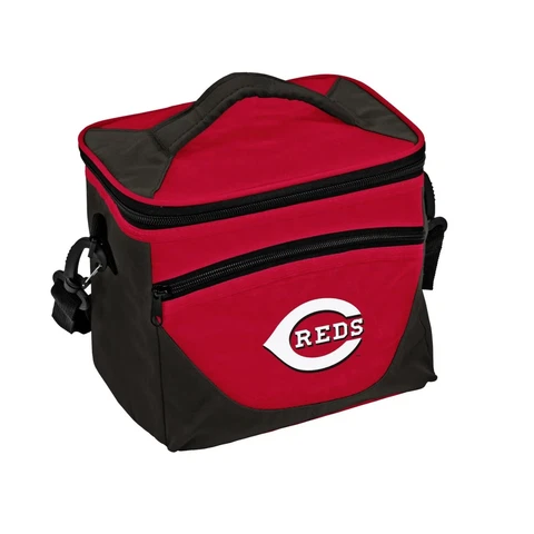 Cincinnati Reds Halftime Cooler Zipper Insulated Lunch Bag Box Tote 9 Pack MLB Cover