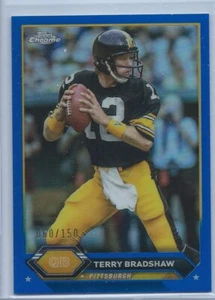 2023 Topps Composite #33 Terry Bradshaw Blue Refractor /150 - Picture 1 of 2