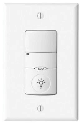 Greengate ONW-P-1001 Passive Infrared/Single Level Wall Switch Sensor Ground Req - Image 1 of 4