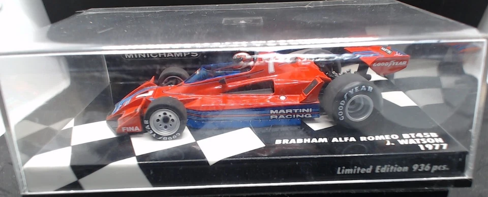 MINICHAMPS - BRABHAM - ALFA ROMEO - BT45B - J. WATSON - 1977 - Image 1 of 1