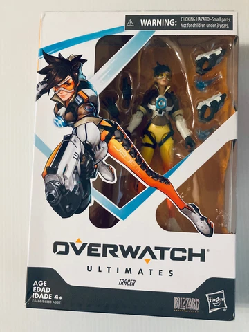 Hasbro Ultimates - Overwatch Tracer Action Figure - Some Box Wear Cover